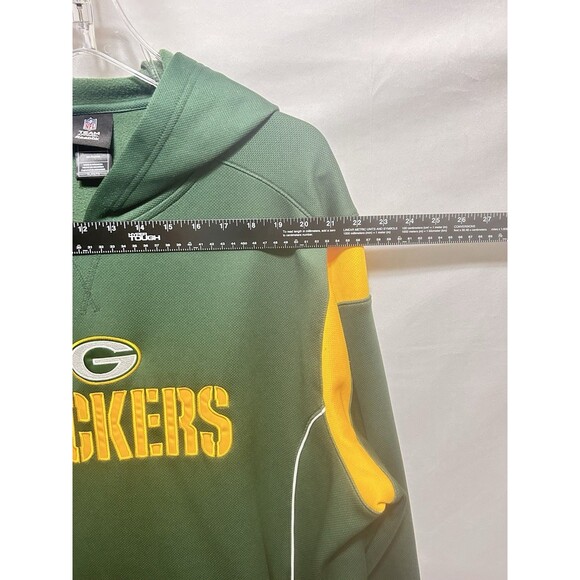 NFL Team Mens XL Green Bay Packers Hooded Long sleeve Sweatshirt - Picture 2 of 9